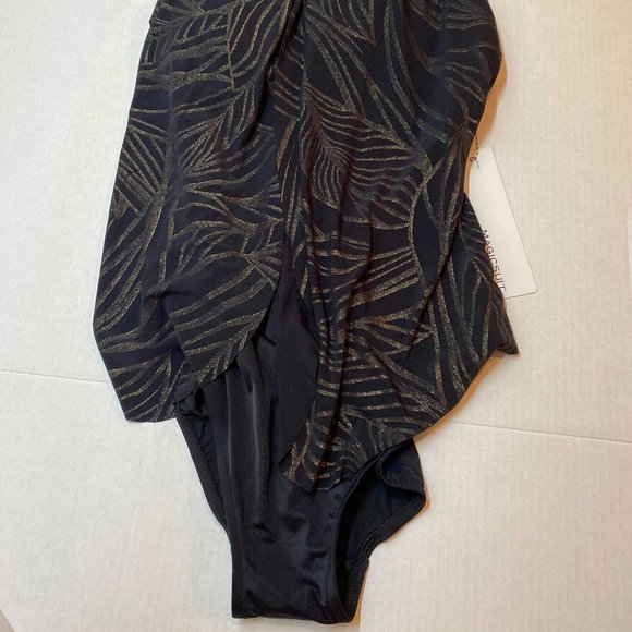 NWT Magicsuit Gold Leaf One Piece - Picture 3 of 4